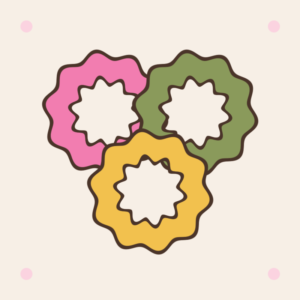Scrunchie trio